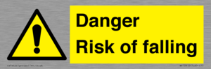 Danger Risk of falling